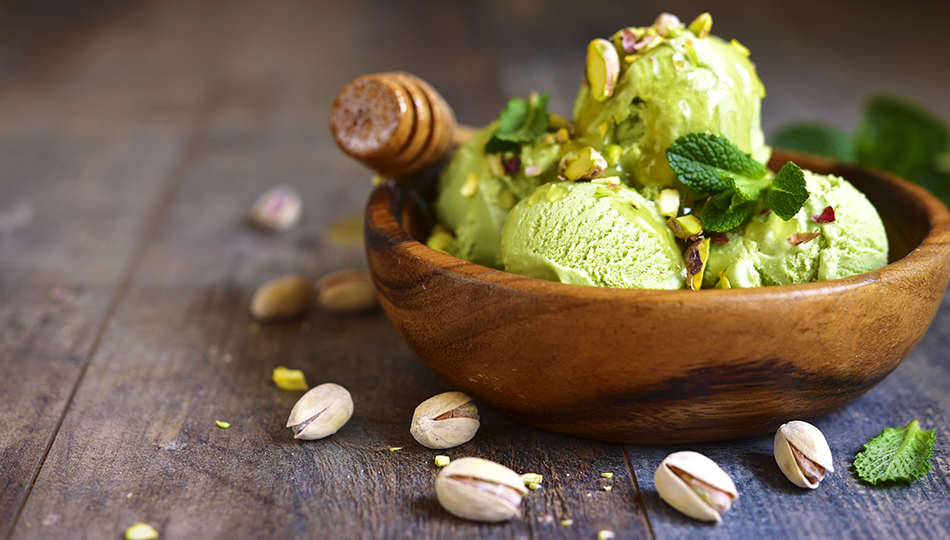 Gelato ai pistacchi di Bronte