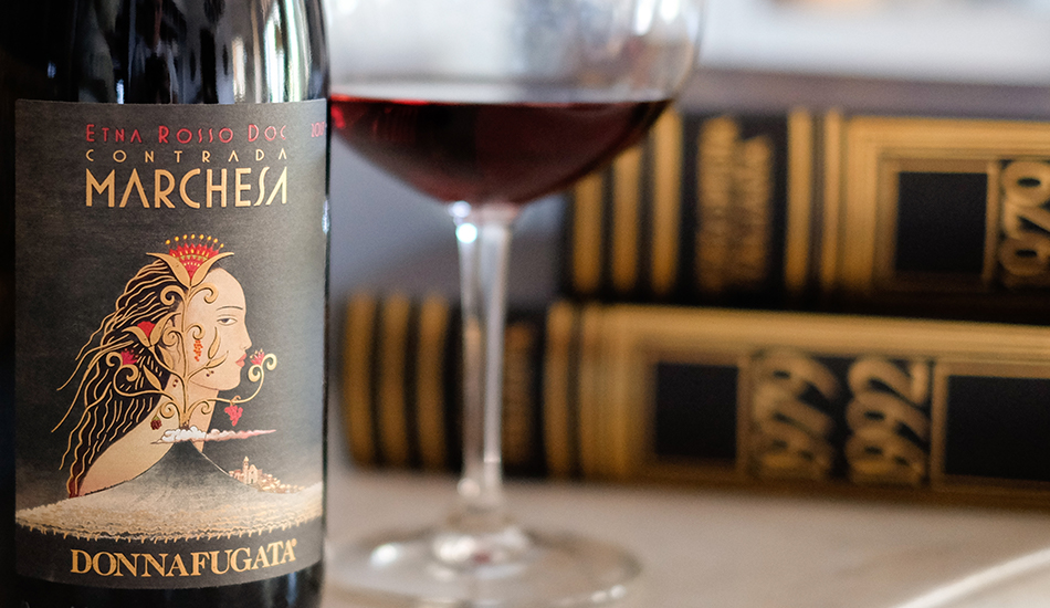 The Contrada Marchesa Etna Rosso, noble expression of the volcano, is born